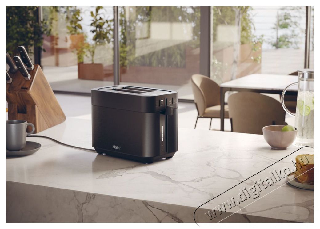Haier HTO5A3 011 fekete 2 szeletes keny&eacute;rpir&iacute;t&oacute; Konyhai term&eacute;kek - Konyhai kisg&eacute;p (s&uuml;t&eacute;s / főz&eacute;s / hűt&eacute;s / &eacute;telk&eacute;sz&iacute;t&eacute;s) - Keny&eacute;rpir&iacute;t&oacute; - 502367
