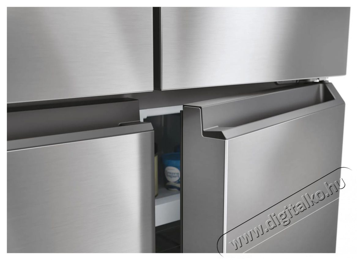 Haier HCR3818ENMM Konyhai term&eacute;kek - Hűtő, fagyaszt&oacute; (szabadon&aacute;ll&oacute;) - Amerikai t&iacute;pus&uacute; Side By Side hűtő - 504450