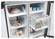 Haier HCR3818ENMM Konyhai term&eacute;kek - Hűtő, fagyaszt&oacute; (szabadon&aacute;ll&oacute;) - Amerikai t&iacute;pus&uacute; Side By Side hűtő - 504450