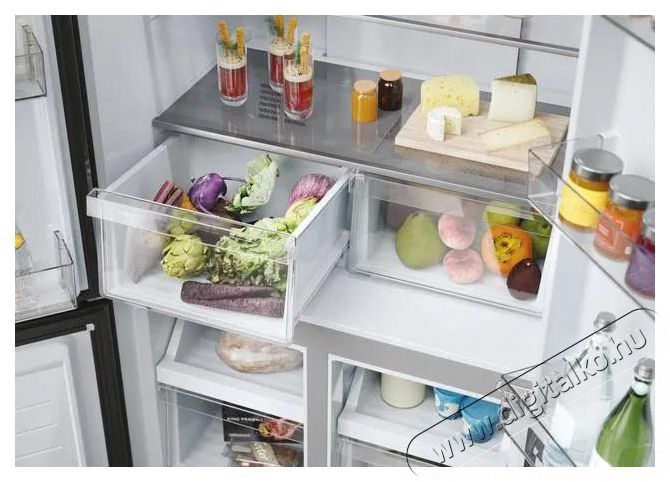 Haier HCR3818ENMM Konyhai term&eacute;kek - Hűtő, fagyaszt&oacute; (szabadon&aacute;ll&oacute;) - Amerikai t&iacute;pus&uacute; Side By Side hűtő - 504450