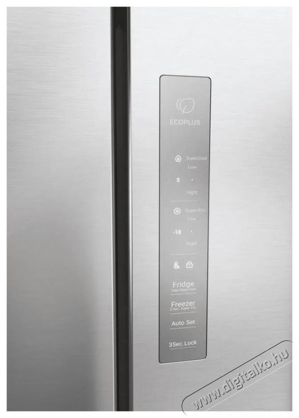 Haier HCR3818ENMM Konyhai term&eacute;kek - Hűtő, fagyaszt&oacute; (szabadon&aacute;ll&oacute;) - Amerikai t&iacute;pus&uacute; Side By Side hűtő - 504450