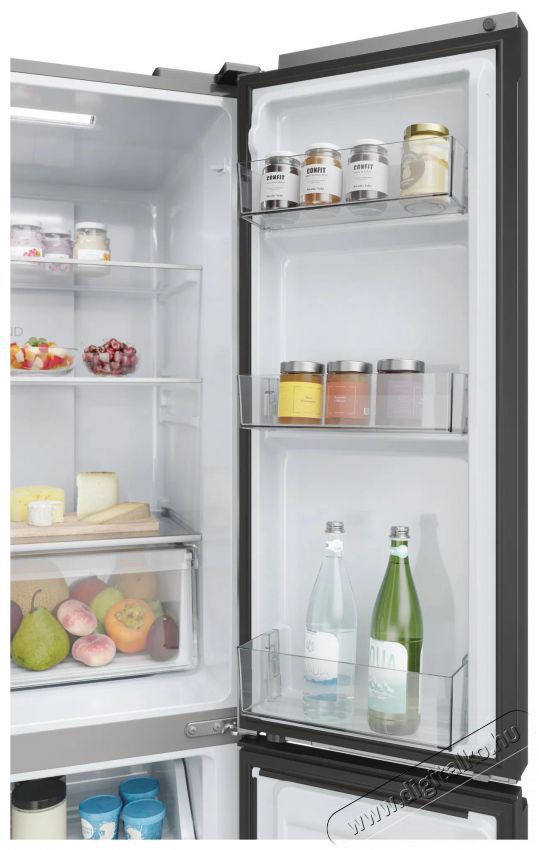 Haier HCR3818ENMM Konyhai term&eacute;kek - Hűtő, fagyaszt&oacute; (szabadon&aacute;ll&oacute;) - Amerikai t&iacute;pus&uacute; Side By Side hűtő - 504450