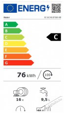 Haier XI 6C4S3FSB Be&eacute;p&iacute;thető Mosogat&oacute;g&eacute;p Konyhai term&eacute;kek - Mosogat&oacute;g&eacute;p - Norm&aacute;l (60cm) be&eacute;p&iacute;thető mosogat&oacute;g&eacute;p - 500617