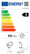 Haier XS 6B1M3PB Be&eacute;p&iacute;thető Mosogat&oacute;g&eacute;p Konyhai term&eacute;kek - Mosogat&oacute;g&eacute;p - Norm&aacute;l (60cm) be&eacute;p&iacute;thető mosogat&oacute;g&eacute;p - 500624