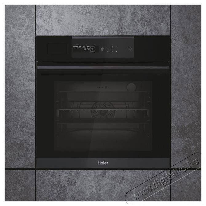Haier I-Message Steam Series 6 HWO60SM6S5BH Konyhai term&eacute;kek - S&uuml;tő-főzőlap, tűzhely (be&eacute;p&iacute;thető) - S&uuml;tő (be&eacute;p&iacute;thető) - 505753