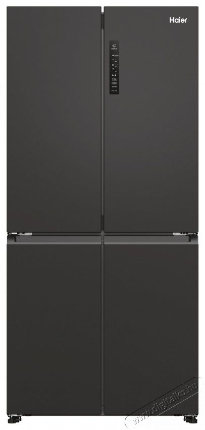 Haier HCR3818ENPT antracit, n&eacute;gyajt&oacute;s, Hűtő:311L, Fagyaszt&oacute;:156L, Total No frost hűtőszekr&eacute;ny Konyhai term&eacute;kek - Hűtő, fagyaszt&oacute; (szabadon&aacute;ll&oacute;) - Amerikai t&iacute;pus&uacute; Side By Side hűtő - 506324