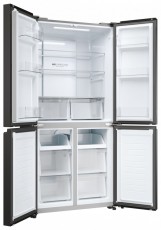 Haier HCR3818ENPT antracit, n&eacute;gyajt&oacute;s, Hűtő:311L, Fagyaszt&oacute;:156L, Total No frost hűtőszekr&eacute;ny Konyhai term&eacute;kek - Hűtő, fagyaszt&oacute; (szabadon&aacute;ll&oacute;) - Amerikai t&iacute;pus&uacute; Side By Side hűtő - 506324