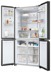 Haier HCR3818ENPT antracit, n&eacute;gyajt&oacute;s, Hűtő:311L, Fagyaszt&oacute;:156L, Total No frost hűtőszekr&eacute;ny Konyhai term&eacute;kek - Hűtő, fagyaszt&oacute; (szabadon&aacute;ll&oacute;) - Amerikai t&iacute;pus&uacute; Side By Side hűtő - 506324