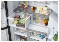 Haier HCR3818ENPT antracit, n&eacute;gyajt&oacute;s, Hűtő:311L, Fagyaszt&oacute;:156L, Total No frost hűtőszekr&eacute;ny Konyhai term&eacute;kek - Hűtő, fagyaszt&oacute; (szabadon&aacute;ll&oacute;) - Amerikai t&iacute;pus&uacute; Side By Side hűtő - 506324