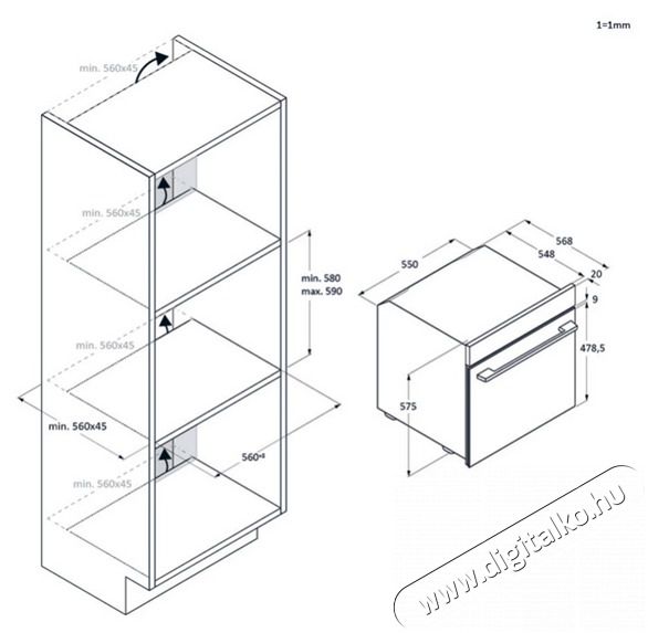 Haier H6 ID25G3HTX inox, be&eacute;p&iacute;thető, s&uuml;tőt&eacute;r: 78L, s&uuml;tő Konyhai term&eacute;kek - S&uuml;tő-főzőlap, tűzhely (be&eacute;p&iacute;thető) - S&uuml;tő (be&eacute;p&iacute;thető) - 508290