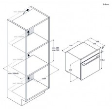 Haier H6 ID25G3HTX inox, be&eacute;p&iacute;thető, s&uuml;tőt&eacute;r: 78L, s&uuml;tő Konyhai term&eacute;kek - S&uuml;tő-főzőlap, tűzhely (be&eacute;p&iacute;thető) - S&uuml;tő (be&eacute;p&iacute;thető) - 508290