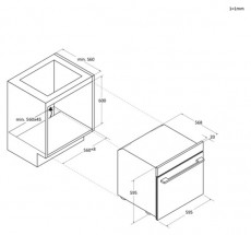 Haier H6 ID25G3HTX inox, be&eacute;p&iacute;thető, s&uuml;tőt&eacute;r: 78L, s&uuml;tő Konyhai term&eacute;kek - S&uuml;tő-főzőlap, tűzhely (be&eacute;p&iacute;thető) - S&uuml;tő (be&eacute;p&iacute;thető) - 508290