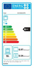 Haier H6 ID46G3HTB fekete, be&eacute;p&iacute;thető, s&uuml;tőt&eacute;r: 78L, s&uuml;tő Konyhai term&eacute;kek - S&uuml;tő-főzőlap, tűzhely (be&eacute;p&iacute;thető) - S&uuml;tő (be&eacute;p&iacute;thető) - 508291