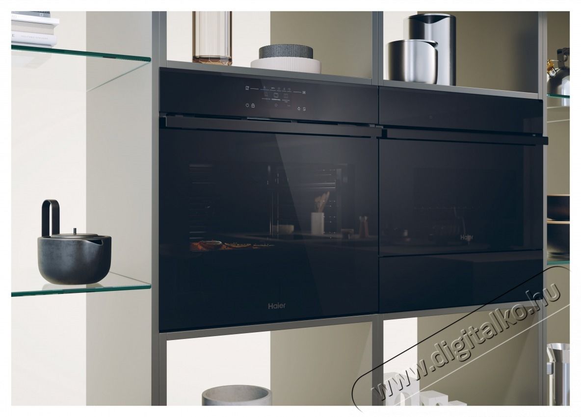 Haier H6 ID66C3YTB fekete, be&eacute;p&iacute;thető, s&uuml;tőt&eacute;r: 78L, s&uuml;tő Konyhai term&eacute;kek - S&uuml;tő-főzőlap, tűzhely (be&eacute;p&iacute;thető) - S&uuml;tő (be&eacute;p&iacute;thető) - 508292