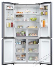 Haier HCR5919ENMB Cube 90 Series 5 Konyhai term&eacute;kek - Hűtő, fagyaszt&oacute; (szabadon&aacute;ll&oacute;) - Amerikai t&iacute;pus&uacute; Side By Side hűtő - 509437