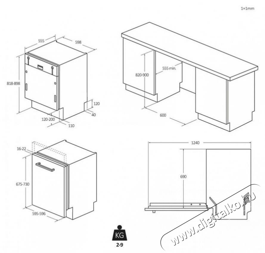 Haier XI 6B0S3FSB WASHLENS PLUS Series 2 Konyhai term&eacute;kek - Mosogat&oacute;g&eacute;p - Norm&aacute;l (60cm) be&eacute;p&iacute;thető mosogat&oacute;g&eacute;p - 509260