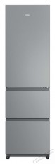 Haier HTR3518ENMX hűtőszekr&eacute;ny, 3 ajt&oacute;s, 303 liter Konyhai term&eacute;kek - Hűtő, fagyaszt&oacute; (szabadon&aacute;ll&oacute;) - Alulfagyaszt&oacute;s kombin&aacute;lt hűtő - 531495
