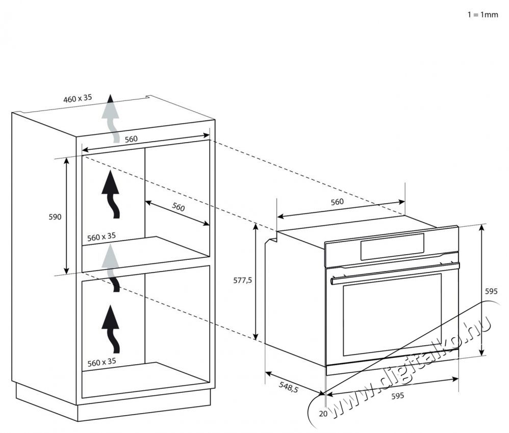 Haier HWO60SM2FK3BH ID SERIES 2 be&eacute;p&iacute;thető s&uuml;tő Konyhai term&eacute;kek - S&uuml;tő-főzőlap, tűzhely (be&eacute;p&iacute;thető) - S&uuml;tő (be&eacute;p&iacute;thető) - 535228