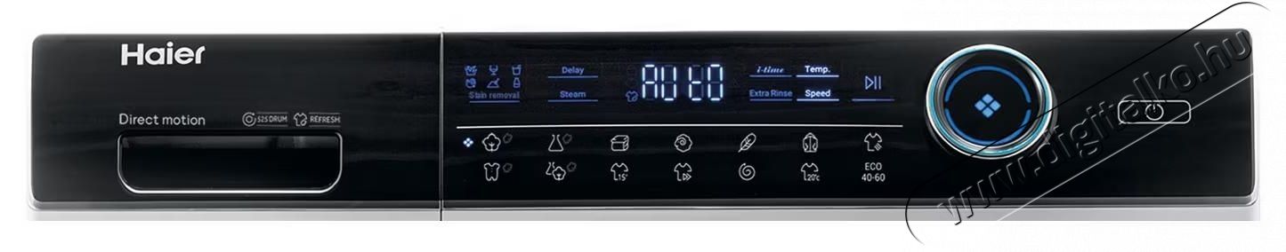 Haier HW80-B14979-S Keskeny mos&oacute;g&eacute;p, 8 kg, 1400 rpm, Direct Motion Motor, Steam, Touch Control, A energiaoszt&aacute;ly, Feh&eacute;r H&aacute;ztart&aacute;s / Otthon / K&uuml;lt&eacute;r - Mos&oacute;g&eacute;p / sz&aacute;r&iacute;t&oacute;g&eacute;p - El&ouml;lt&ouml;ltős keskeny (45cm-ig) mos&oacute;g&eacute;p - 536739