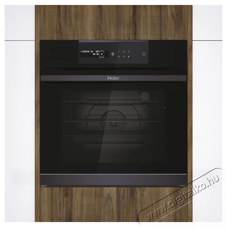 Haier HWO60SM5S9BH Be&eacute;p&iacute;thető s&uuml;tő, 70 l, Pirolitikus &ouml;ntiszt&iacute;t&oacute;+, I-MESSAGE TAD STEAM, Wi-Fi+ Bluetooth, Hőm&eacute;rs&eacute;kletszonda, Softclose, A+ energiaoszt&aacute;ly, Fekete Konyhai term&eacute;kek - S&uuml;tő-főzőlap, tűzhely (be&eacute;p&iacute;thető) - S&uuml;tő (be&eacute;p&iacute;thető) - 537851