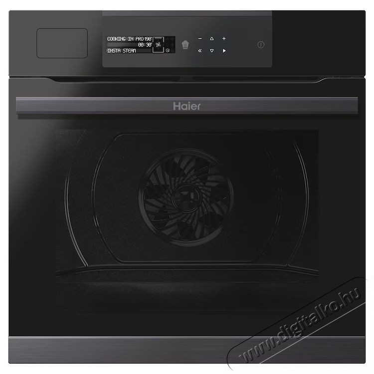 Haier HWO60SM5S9BH Be&eacute;p&iacute;thető s&uuml;tő, 70 l, Pirolitikus &ouml;ntiszt&iacute;t&oacute;+, I-MESSAGE TAD STEAM, Wi-Fi+ Bluetooth, Hőm&eacute;rs&eacute;kletszonda, Softclose, A+ energiaoszt&aacute;ly, Fekete Konyhai term&eacute;kek - S&uuml;tő-főzőlap, tűzhely (be&eacute;p&iacute;thető) - S&uuml;tő (be&eacute;p&iacute;thető) - 537851
