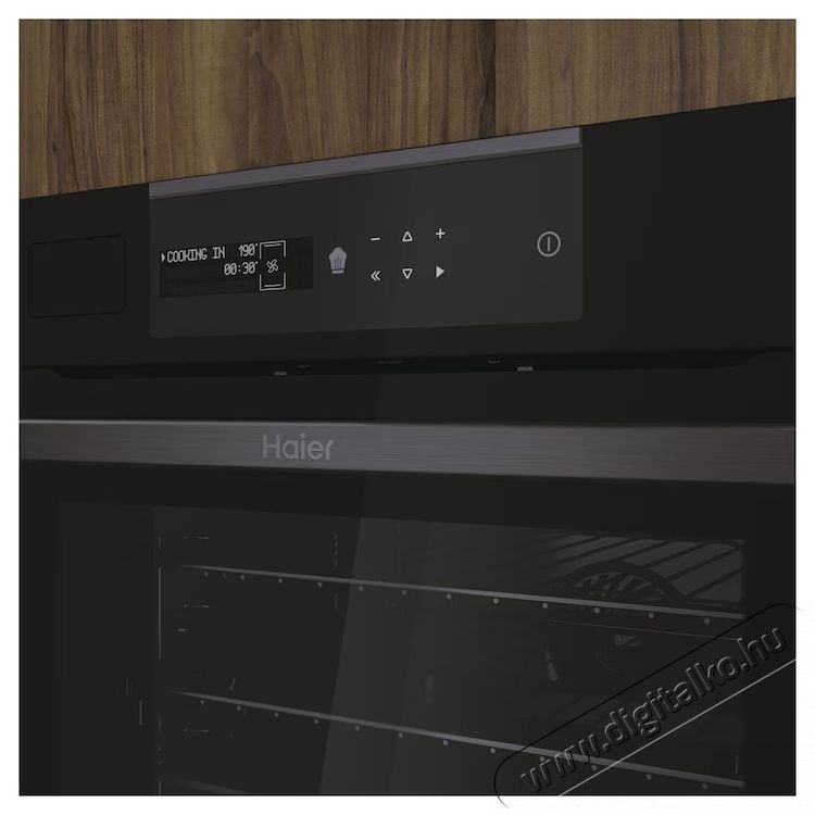 Haier HWO60SM5S9BH Be&eacute;p&iacute;thető s&uuml;tő, 70 l, Pirolitikus &ouml;ntiszt&iacute;t&oacute;+, I-MESSAGE TAD STEAM, Wi-Fi+ Bluetooth, Hőm&eacute;rs&eacute;kletszonda, Softclose, A+ energiaoszt&aacute;ly, Fekete Konyhai term&eacute;kek - S&uuml;tő-főzőlap, tűzhely (be&eacute;p&iacute;thető) - S&uuml;tő (be&eacute;p&iacute;thető) - 537851