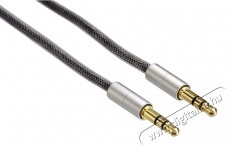 Hama Összekötő kábel 3,5mm Jack - 3,5mm Jack AluLine aranyozott 2m - 80869 Tv kiegészítők - Kábel / csatlakozó - 3,5mm Jack kábel - 259643