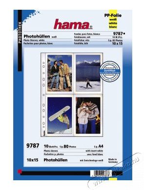 Hama Fot&oacute;tasak - 9787 Fot&oacute;-Vide&oacute; kieg&eacute;sz&iacute;tők - Egy&eacute;b fot&oacute;-vide&oacute; kieg&eacute;sz&iacute;tő - F&eacute;nyk&eacute;p, negat&iacute;vtart&oacute; - 282952