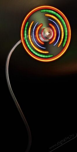 Hama USB Ventil&aacute;tor sz&iacute;nes led vil&aacute;g&iacute;t&aacute;ssal - 12110 Iroda &eacute;s sz&aacute;m&iacute;t&aacute;stechnika - Notebook kieg&eacute;sz&iacute;tő - USB ventil&aacute;tor - 279189