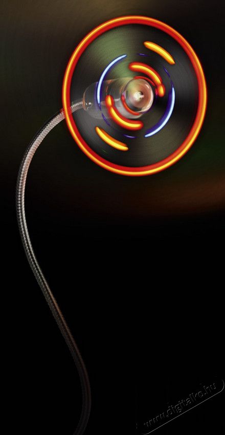 Hama USB Ventil&aacute;tor sz&iacute;nes led vil&aacute;g&iacute;t&aacute;ssal - 12110 Iroda &eacute;s sz&aacute;m&iacute;t&aacute;stechnika - Notebook kieg&eacute;sz&iacute;tő - USB ventil&aacute;tor - 279189