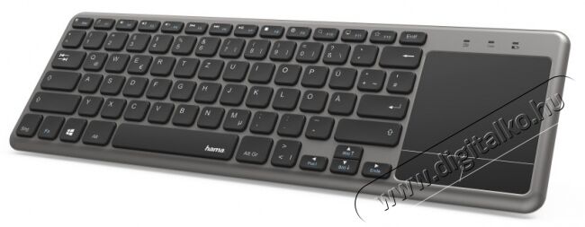 Hama KW-600T vezet&eacute;k n&eacute;lk&uuml;li billentyűzet - 182653 Iroda &eacute;s sz&aacute;m&iacute;t&aacute;stechnika - Billentyűzet / billentyűzet szett - Vezet&eacute;k n&eacute;lk&uuml;li - 364486