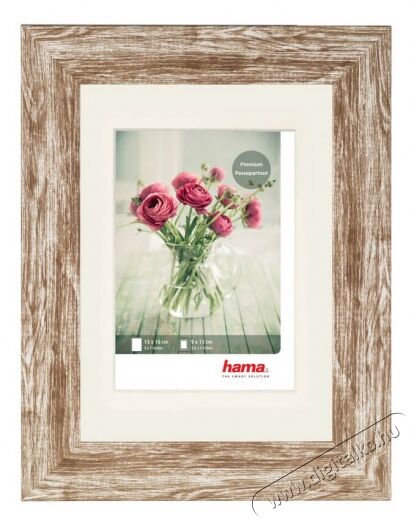 Hama Chalet műanyag keret 15X20 (175274) - barna H&aacute;ztart&aacute;s / Otthon / K&uuml;lt&eacute;r - Lak&aacute;sfelszerel&eacute;s - K&eacute;pkeret / k&eacute;ptart&oacute; - 335953