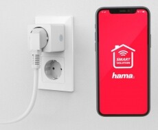 Hama Wifis konnektor fogyaszt&aacute;sm&eacute;rővel - 176575 H&aacute;ztart&aacute;s / Otthon / K&uuml;lt&eacute;r - Okos otthon - Okos konnektor - 364501