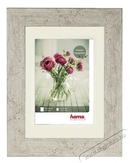 Hama Chalet műanyag keret 13X18 (175288) - sz&uuml;rk&eacute;sbarna H&aacute;ztart&aacute;s / Otthon / K&uuml;lt&eacute;r - Lak&aacute;sfelszerel&eacute;s - K&eacute;pkeret / k&eacute;ptart&oacute; - 335961