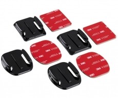 Hama Kétoldalú GoPro tartó szett - 4374 Fényképezőgép / kamera - Sport kamera tartozékok - Rögzítő / adapter - 292050