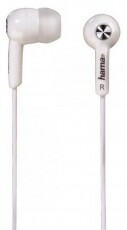 Hama BASIC sztereó fülhallgató (184004) - fehér Audio-Video / Hifi / Multimédia - Fül és Fejhallgatók - Fülhallgató - 348910