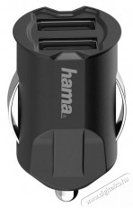 Hama 200015 dupla USB autós töltő 2,1A Mobil / Kommunikáció / Smart - Mobiltelefon kiegészítő / tok - Hálózati-, autós töltő - 379837