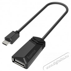 Hama 200308 micro USB 2.0 - OTG adapter Mobil / Kommunikáció / Smart - Mobiltelefon kiegészítő / tok - Kábel / átalakító - 379838