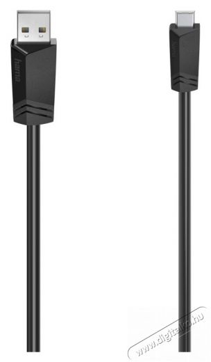 Hama FIC USB A - mini USB B 1,5m adatk&aacute;bel - fekete Mobil / Kommunik&aacute;ci&oacute; / Smart - Mobiltelefon kieg&eacute;sz&iacute;tő / tok - H&aacute;l&oacute;zati-, aut&oacute;s t&ouml;ltő - 380093