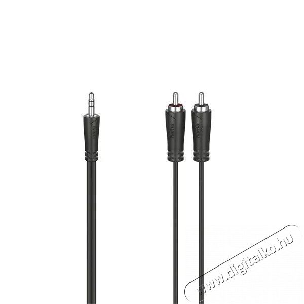 Hama FIC 3,5mm jack-2rca 1,5m &ouml;sszek&ouml;tők&aacute;bel Tv kieg&eacute;sz&iacute;tők - K&aacute;bel / csatlakoz&oacute; - Csatlakoz&oacute; / eloszt&oacute; / &aacute;talak&iacute;t&oacute; - 380089