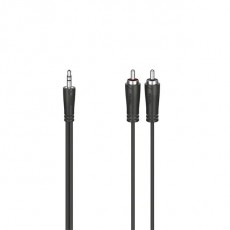 Hama FIC 3,5mm jack-2rca 1,5m &ouml;sszek&ouml;tők&aacute;bel Tv kieg&eacute;sz&iacute;tők - K&aacute;bel / csatlakoz&oacute; - Csatlakoz&oacute; / eloszt&oacute; / &aacute;talak&iacute;t&oacute; - 380089