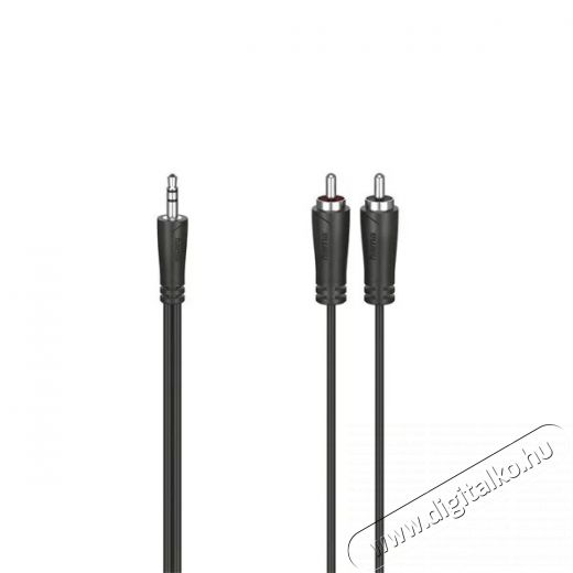 Hama FIC 3,5mm jack-2rca 1,5m &ouml;sszek&ouml;tők&aacute;bel Tv kieg&eacute;sz&iacute;tők - K&aacute;bel / csatlakoz&oacute; - Csatlakoz&oacute; / eloszt&oacute; / &aacute;talak&iacute;t&oacute; - 380089