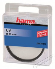 Hama UV Szűrő 77mm Fot&oacute;-Vide&oacute; kieg&eacute;sz&iacute;tők - Szűrő - UV szűrő - 253528