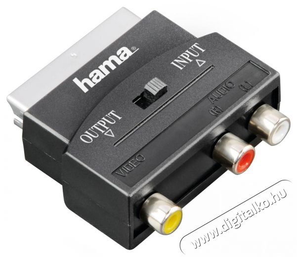Hama 205268 FIC AV SCART-3RCA-SVHS be/ki adapter Iroda &eacute;s sz&aacute;m&iacute;t&aacute;stechnika - Egy&eacute;b sz&aacute;m&iacute;t&aacute;stechnikai term&eacute;k - 386611