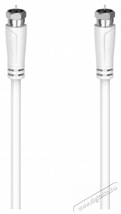 Hama 205063 FIC 90dB F-F 1,5m feh&eacute;r antenna k&aacute;bel Iroda &eacute;s sz&aacute;m&iacute;t&aacute;stechnika - Egy&eacute;b sz&aacute;m&iacute;t&aacute;stechnikai term&eacute;k - 387344