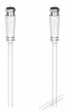 Hama 205064 FIC 90dB F-F 3m fehér antenna kábel - Iroda és számítástechnika - Egyéb számítástechnikai termék - 387345