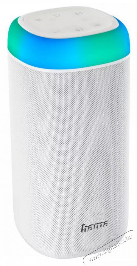 Hama BLUETOOTH HANGSZ&Oacute;R&Oacute; SHINE 2.0, 30W, RGB LED, FEH&Eacute;R (188229) Audio-Video / Hifi / Multim&eacute;dia - Hordozhat&oacute;, vezet&eacute;k n&eacute;lk&uuml;li / bluetooth hangsug&aacute;rz&oacute; - Hordozhat&oacute;, vezet&eacute;k n&eacute;lk&uuml;li / bluetooth hangsug&aacute;rz&oacute; - 399221