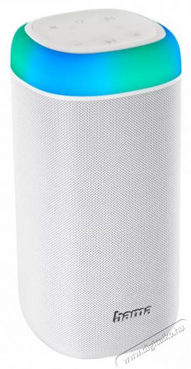 Hama BLUETOOTH HANGSZ&Oacute;R&Oacute; SHINE 2.0, 30W, RGB LED, FEH&Eacute;R (188229) Audio-Video / Hifi / Multim&eacute;dia - Hordozhat&oacute;, vezet&eacute;k n&eacute;lk&uuml;li / bluetooth hangsug&aacute;rz&oacute; - Hordozhat&oacute;, vezet&eacute;k n&eacute;lk&uuml;li / bluetooth hangsug&aacute;rz&oacute; - 399221