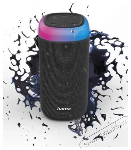 Hama BLUETOOTH HANGSZ&Oacute;R&Oacute; SHINE 2.0, 30W, RGB LED, FEKETE (188228) Audio-Video / Hifi / Multim&eacute;dia - Hordozhat&oacute;, vezet&eacute;k n&eacute;lk&uuml;li / bluetooth hangsug&aacute;rz&oacute; - Hordozhat&oacute;, vezet&eacute;k n&eacute;lk&uuml;li / bluetooth hangsug&aacute;rz&oacute; - 399222