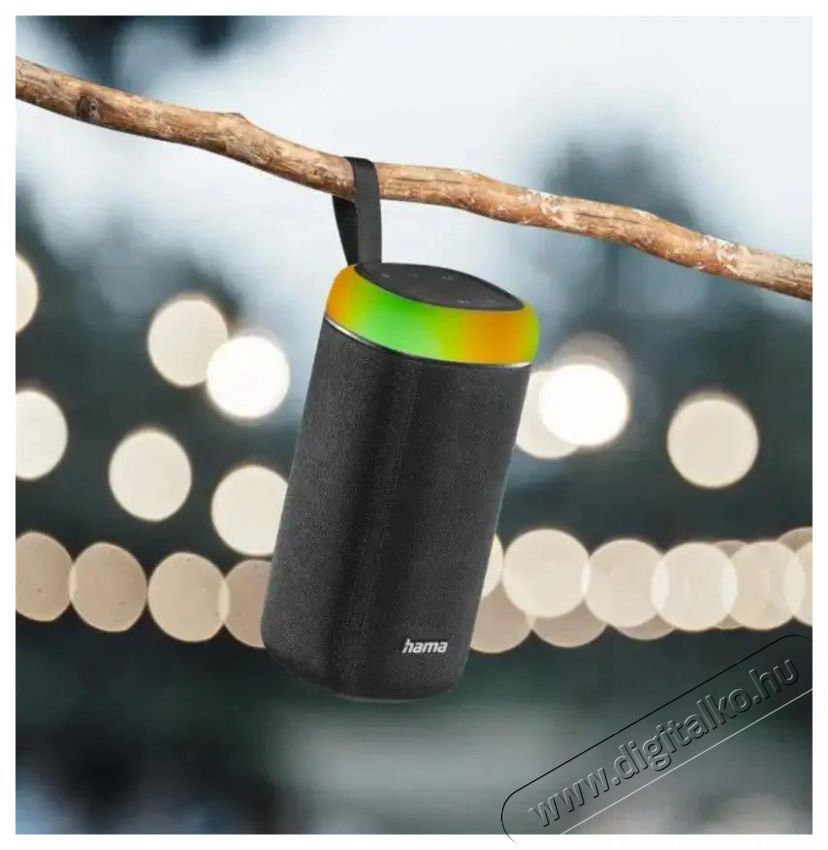Hama BLUETOOTH HANGSZ&Oacute;R&Oacute; SHINE 2.0, 30W, RGB LED, FEKETE (188228) Audio-Video / Hifi / Multim&eacute;dia - Hordozhat&oacute;, vezet&eacute;k n&eacute;lk&uuml;li / bluetooth hangsug&aacute;rz&oacute; - Hordozhat&oacute;, vezet&eacute;k n&eacute;lk&uuml;li / bluetooth hangsug&aacute;rz&oacute; - 399222